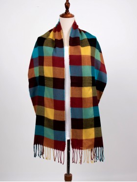 Fashion Plaid Premium Scarf